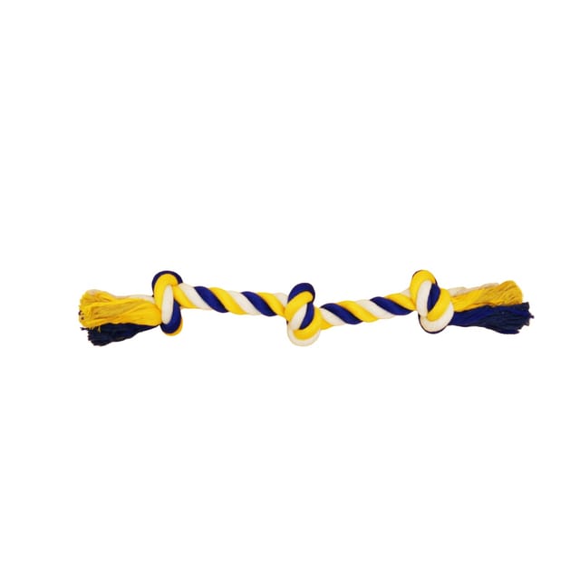 Blue and Yellow Big Tug Rope