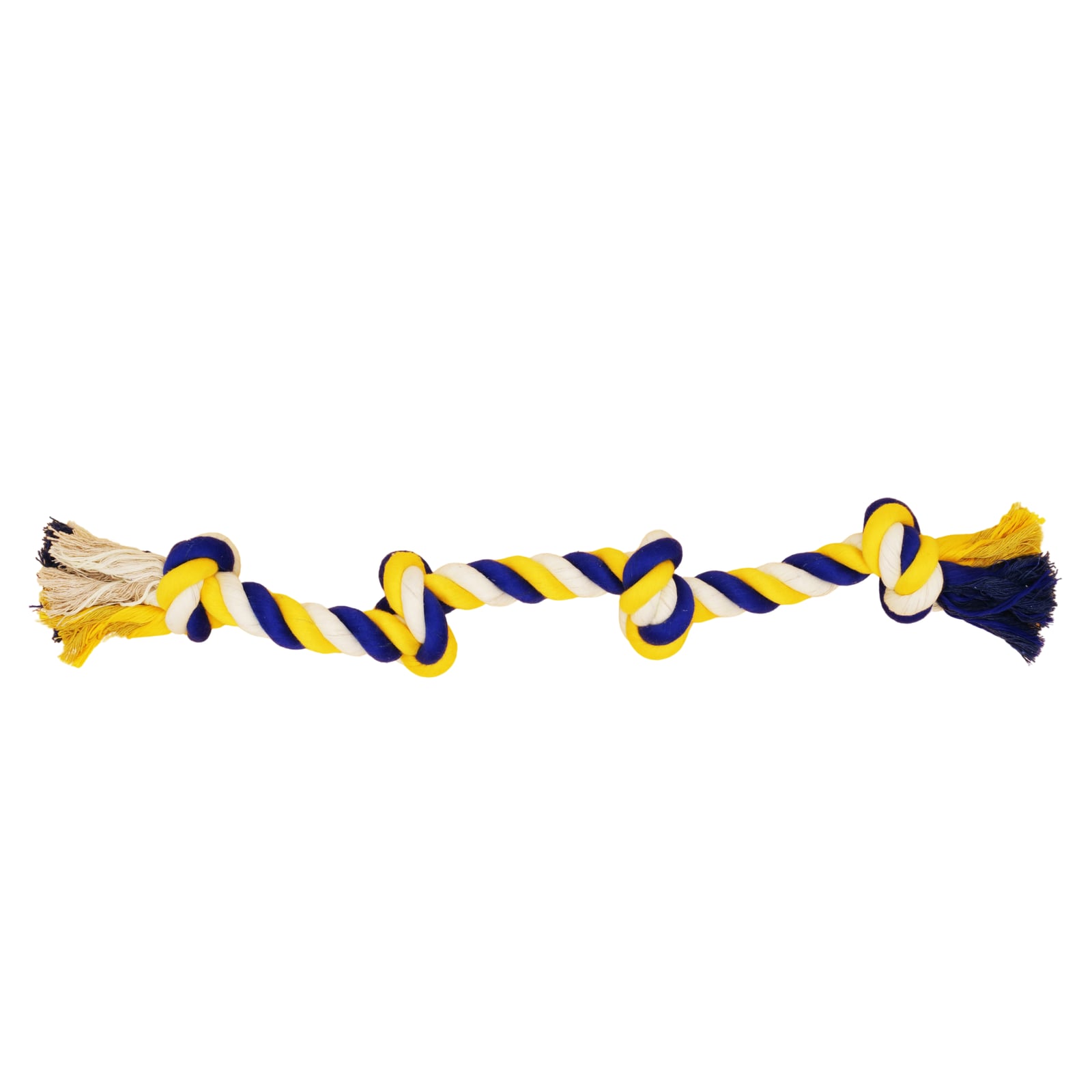 Blue and Yellow Big Tug Rope