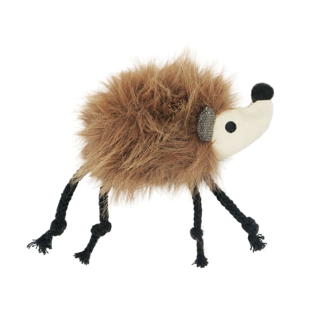 Silky Hedgehog with Catnip Pouch